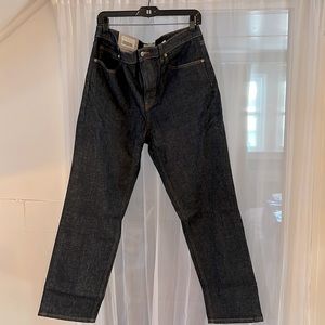 Mens Everlane Straight Indigo Jeans Size 35x30 NWT